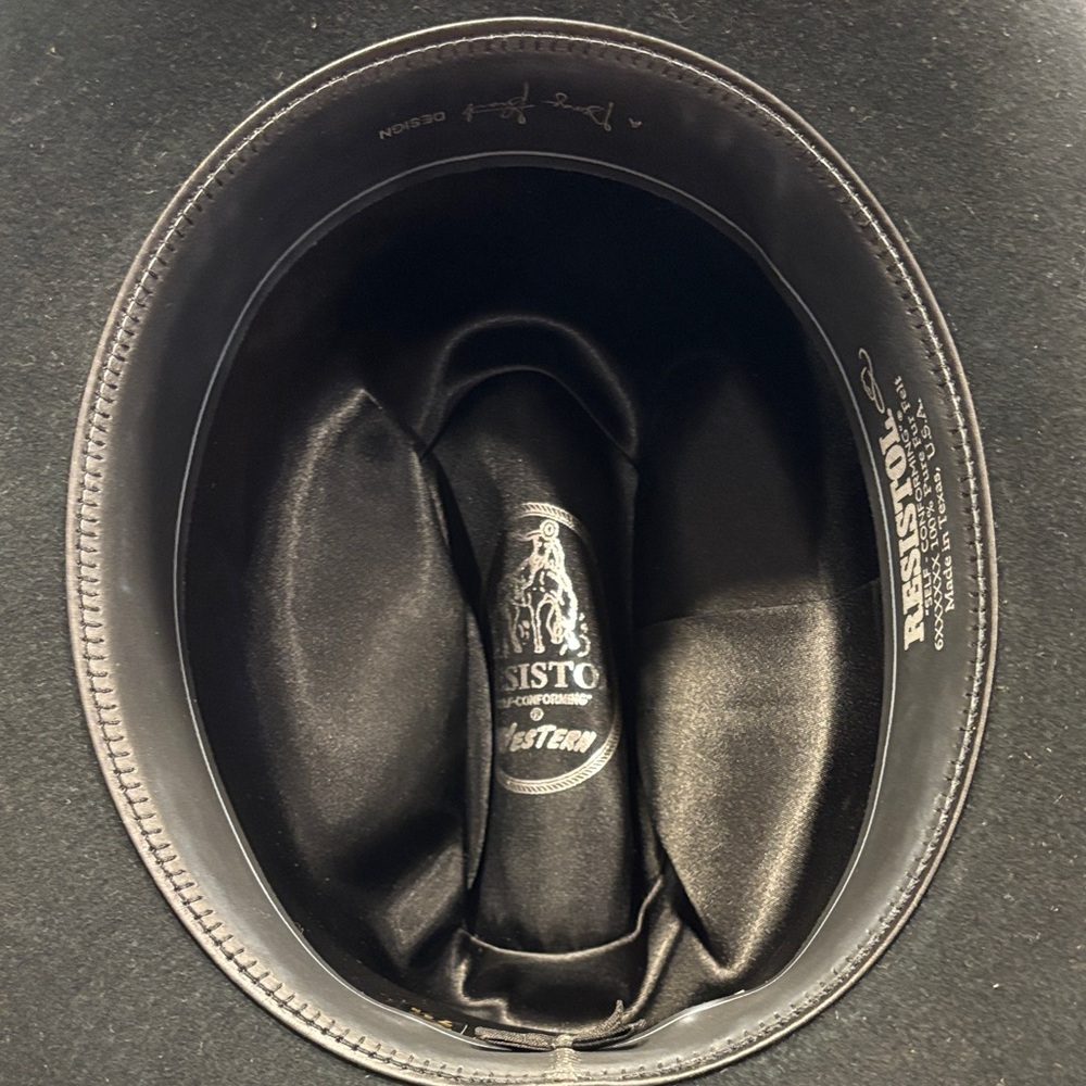 Resistol City Limits Black Western Hat - Picture 10 of 16